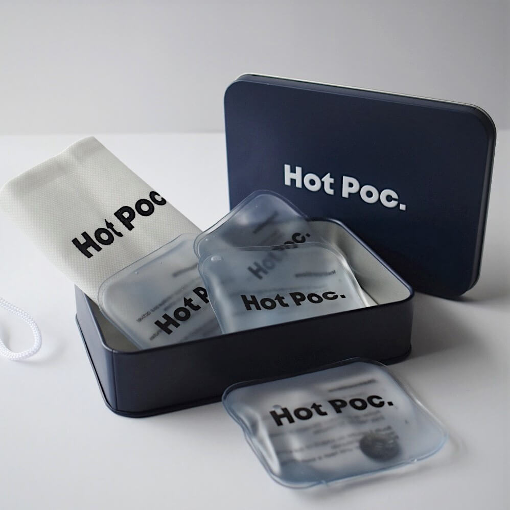 REUSABLE HAND WARMERS (4 UNITS) - HOT POC