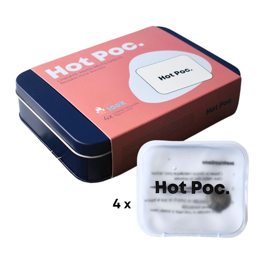 REUSABLE HAND WARMERS (4 UNITS) - HOT POC