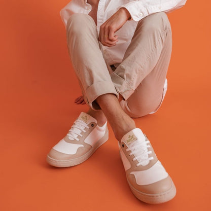 JESSIE Beige Recycled Material Shoes