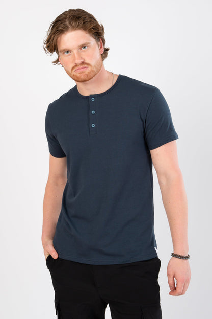 HENLEY T-SHIRT - NOPAL