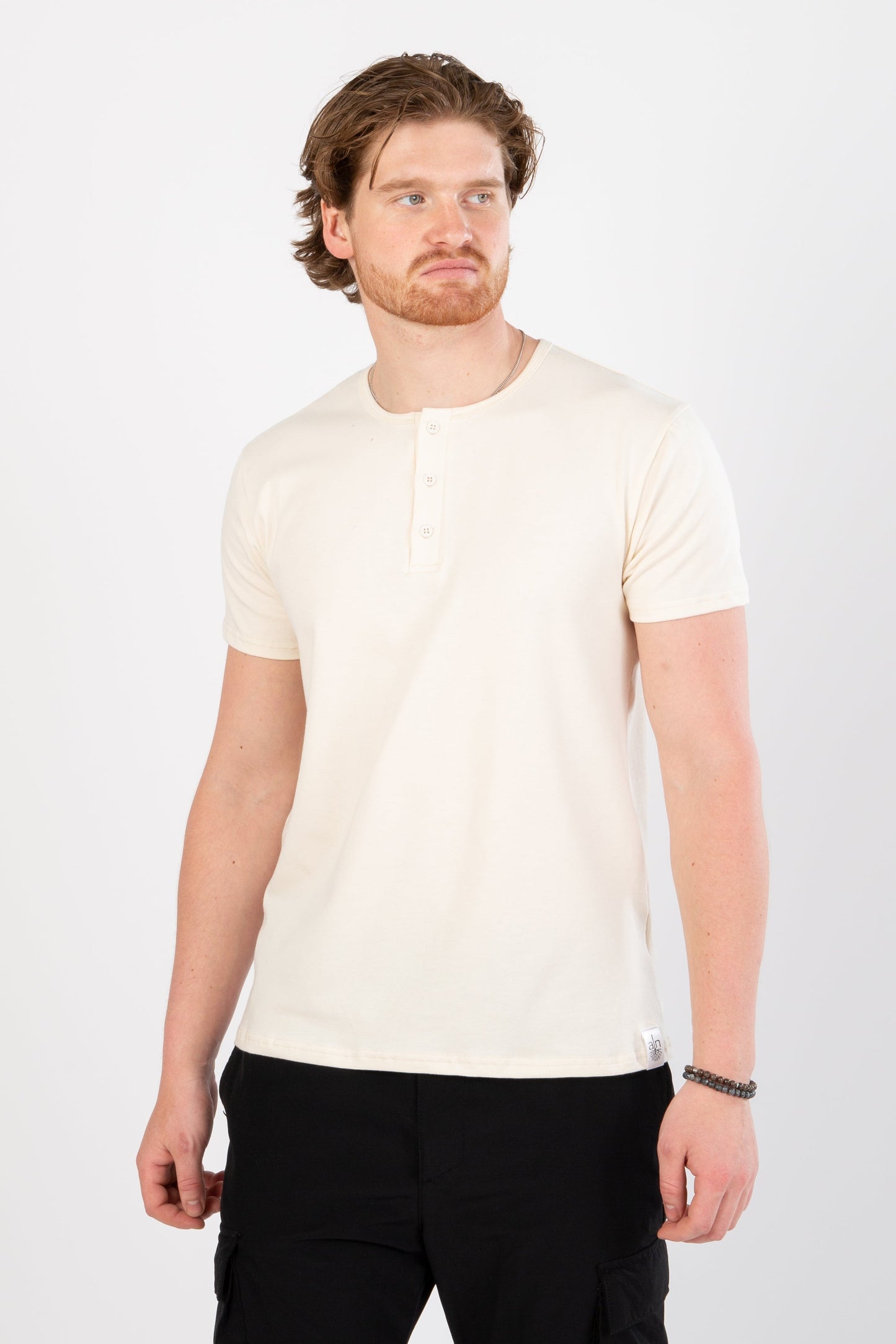 HENLEY T-SHIRT - NOPAL