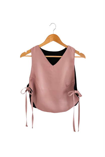 ADJUSTABLE REVERSIBLE TANK TOP - OLD PINK