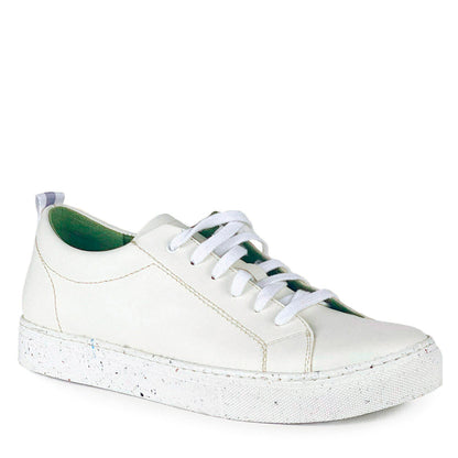 GAIA White Cactus Leather Shoes