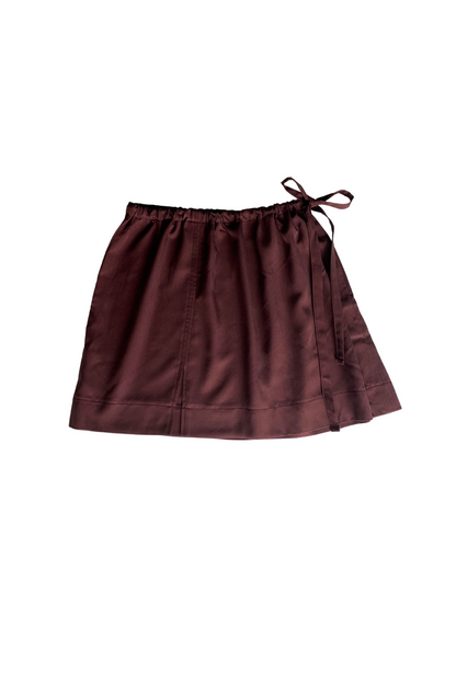 Mini Skirt - Plum