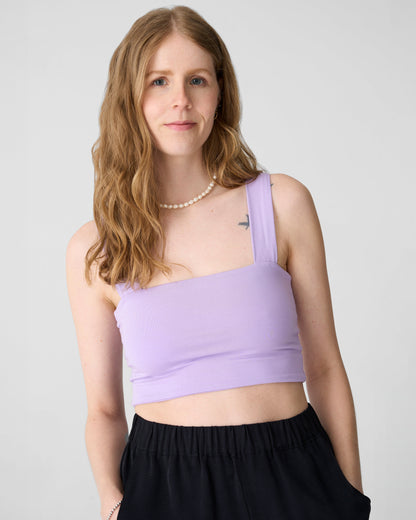 Strap Bandeau Top - Lilac