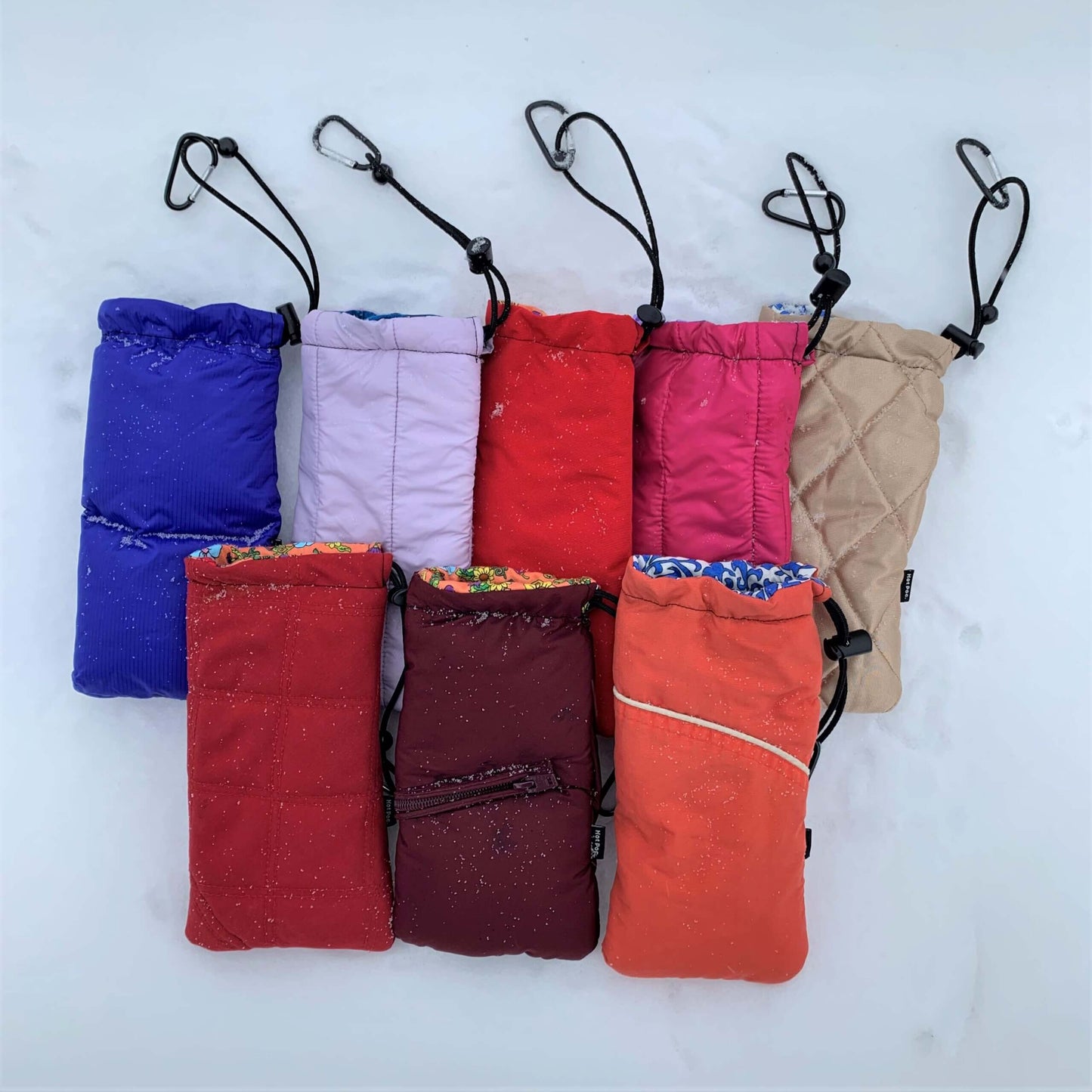 ÉTUI ISOLÉ POUR CELLULAIRE - ÉDITION LIMITÉE MANTEAUX HIVER RECYCLÉS - HOT POC SLEEPER