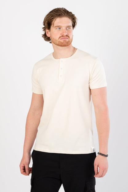 T-Shirt Henley - Nopal